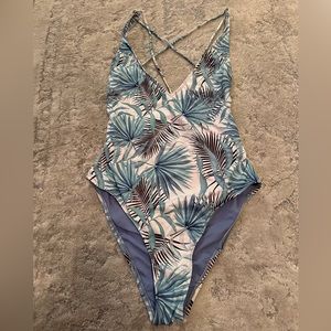 Backless One Piece Swim